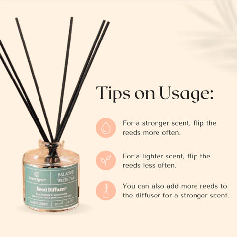 tips on Innerfyre Co reed diffuser