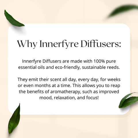 why choose Innerfyre Co reed diffusers