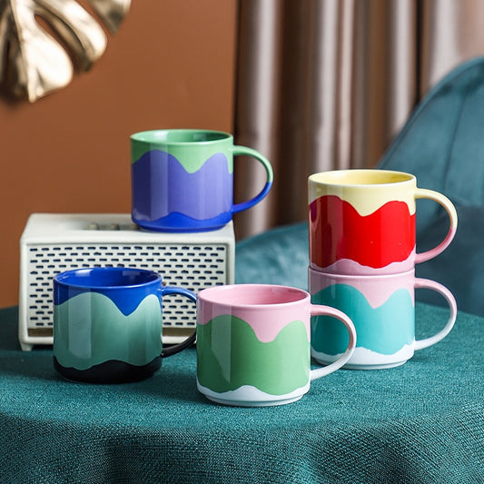 ROUND RING HANDLE UNIQUE MUGS – Modern Home Edit