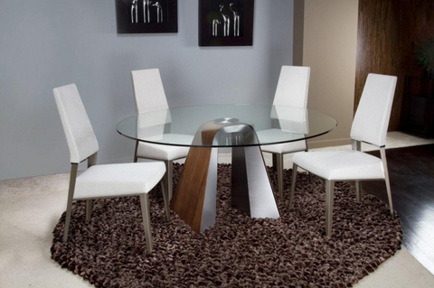 hyper dining round table by elite modern