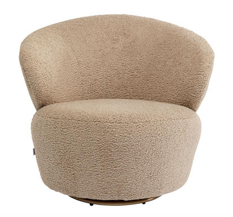 Swivel Armchair Carella by KARE Design