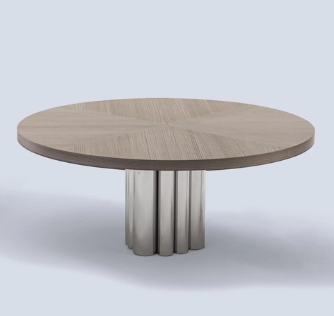 round dining table splendor round by costantini pietro