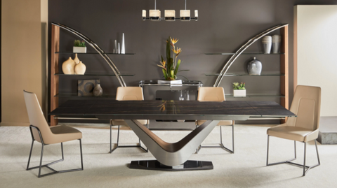Dining table victor by elite modern