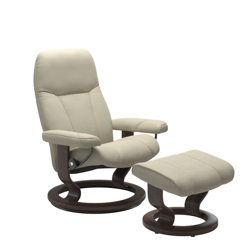 Consul Cross Chair & Ottoman, Stressless