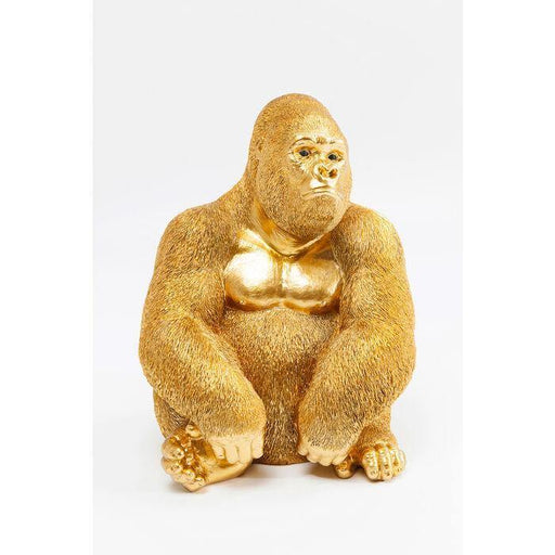 Kare Design  Deco Figurine Gorilla Gold XXL 249