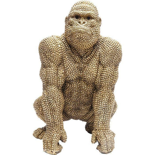 Deco Figurine Gorilla Gold XL 180