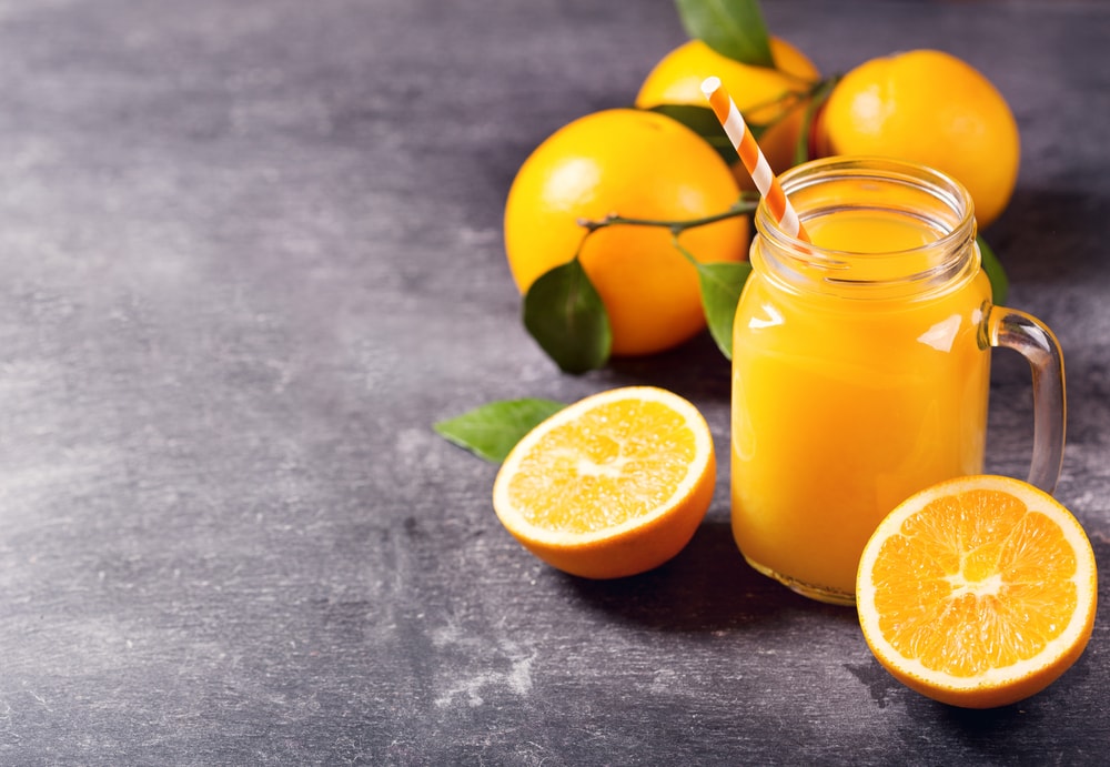 les bienfaits du jus d'orange