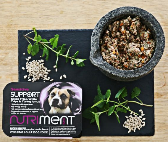 nutriment frozen dog food