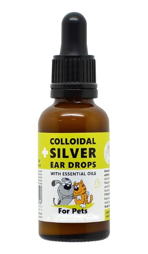 can you use colloidal silver on dogs ears