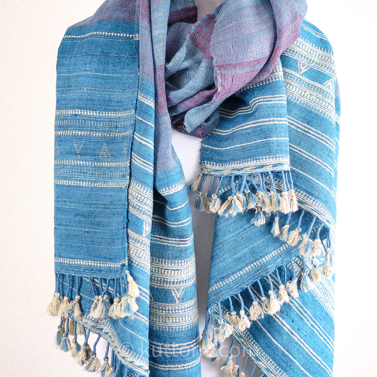 Handwoven Eri (Peaceful) Silk & Merino Wool Shawl - Soft & Cozy Wrap –  Kuttons