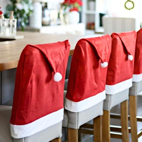 Capas para Cadeiras Decoração de Natal Loja InovaStock