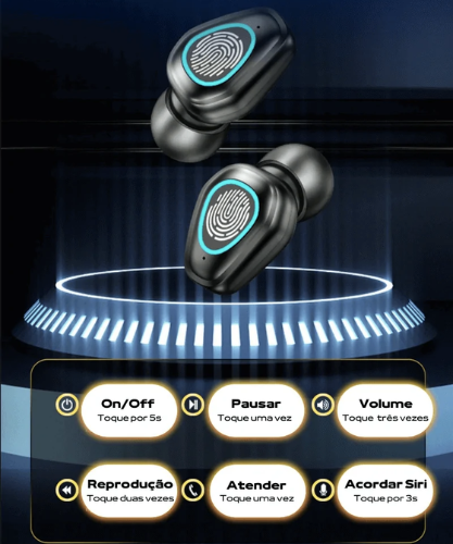 Fone de Ouvido AlfaPods Pro Bluetooth