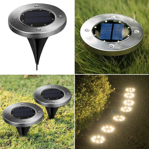 Luminária de Led Solar para Jardim À prova D'água - Luminax