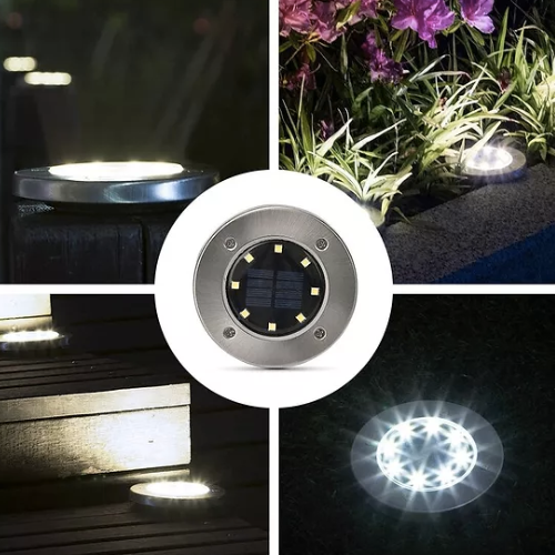 Luminária de Led Solar para Jardim À Prova d'água - Luminax