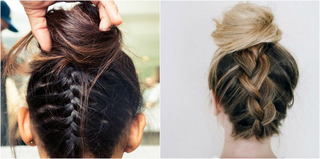 Hair Tutorial: Messy Top Knot Bun with Volume