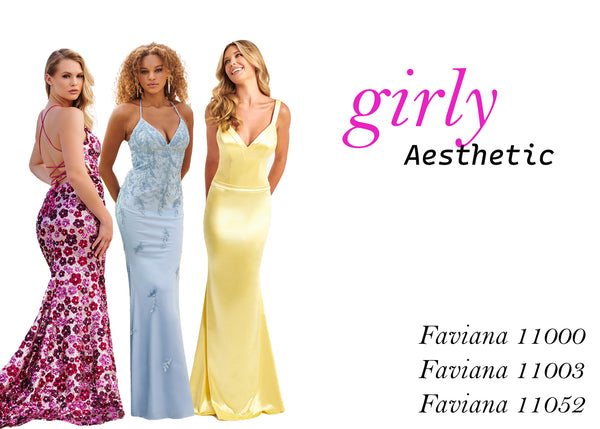 Gorgeous girly prom dresses that will pop in prom photos!