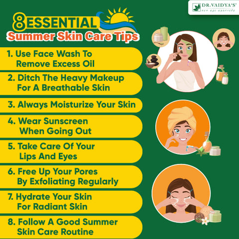 8 Essential Summer Skin Care Tips