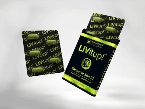 LIVitup - Ayurvedic hangover medicine for hangover cure