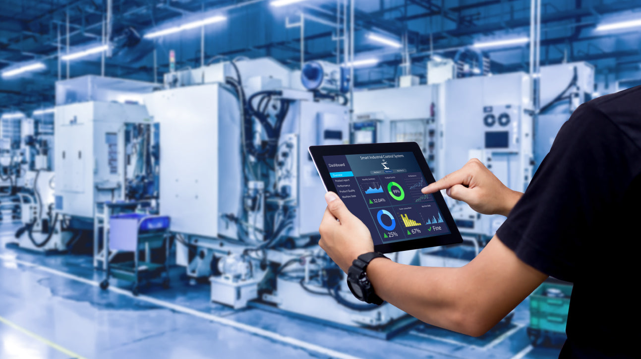 monitoring a pharmaceutical manufacturing facility using IoT