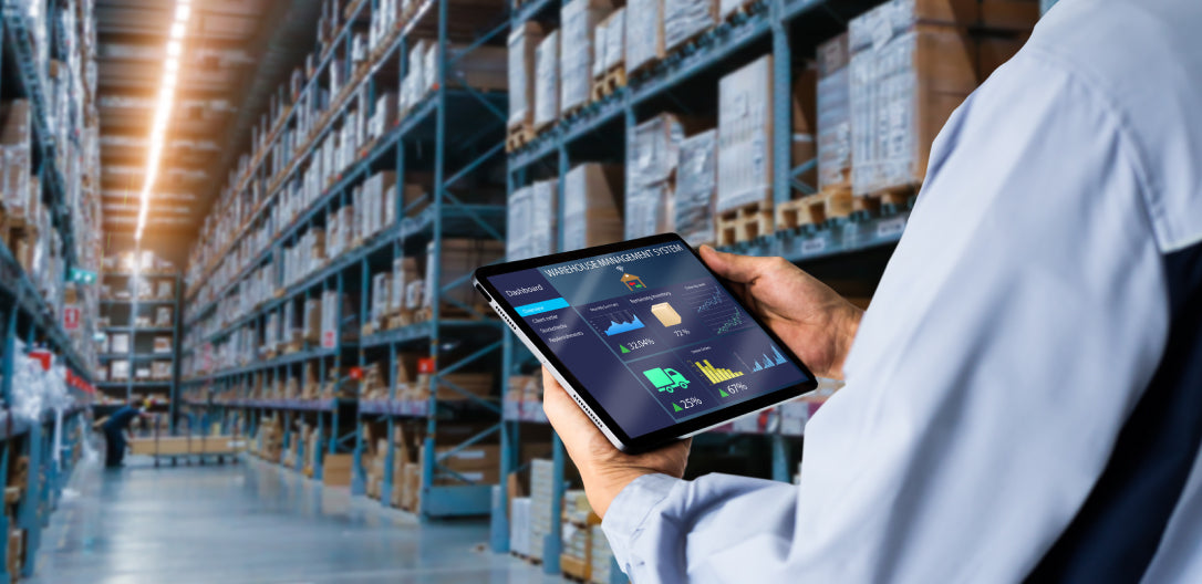 inventory stock management and monitoring in a warehouse IoT
