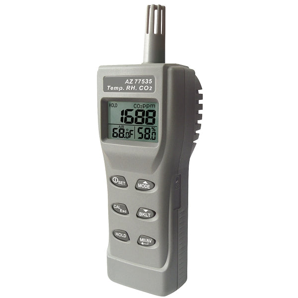 MEDIDOR DE CO2 DE CARBONO TEMP. Y HR AZ 7722 – GreenTech Instruments