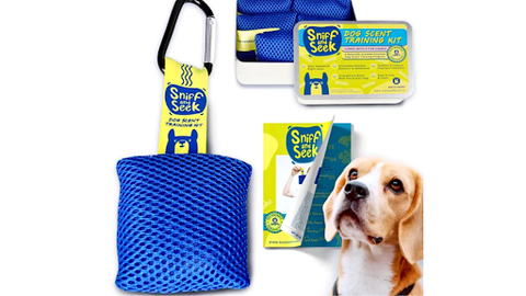 The Sniff and Seek Dog Scent Training Kit's Approach