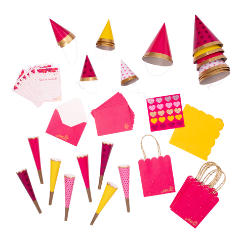 Doll party props