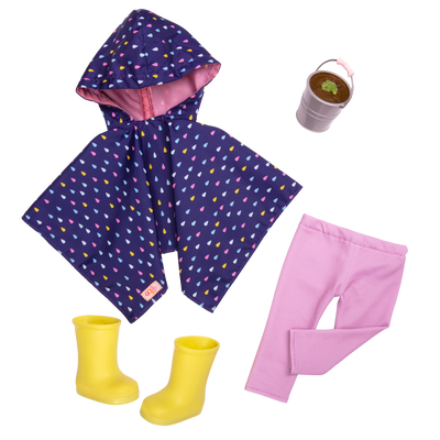 Brighten Up a Rainy Day, Outfit for 18-inch Dolls