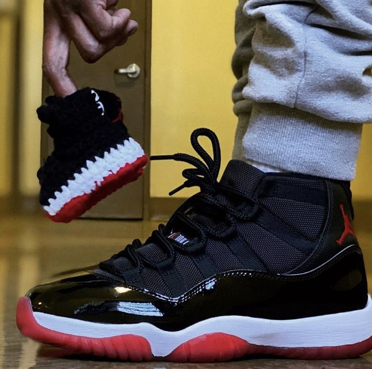 baby jordan bred 11