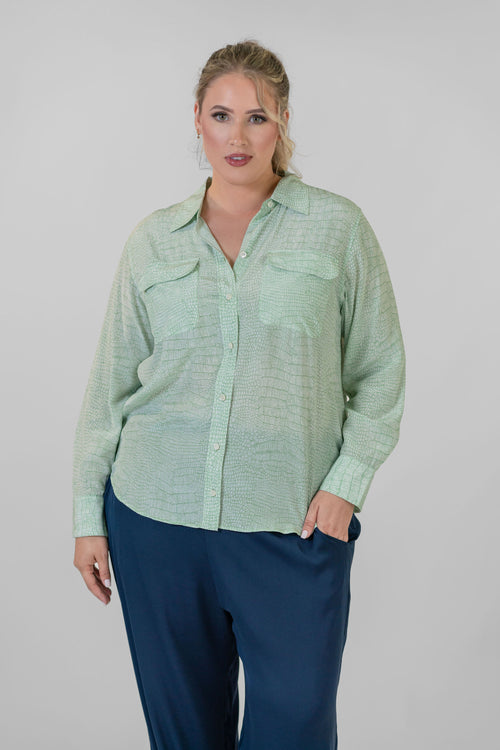 SLIM SIGNATURE SILK SHIRT