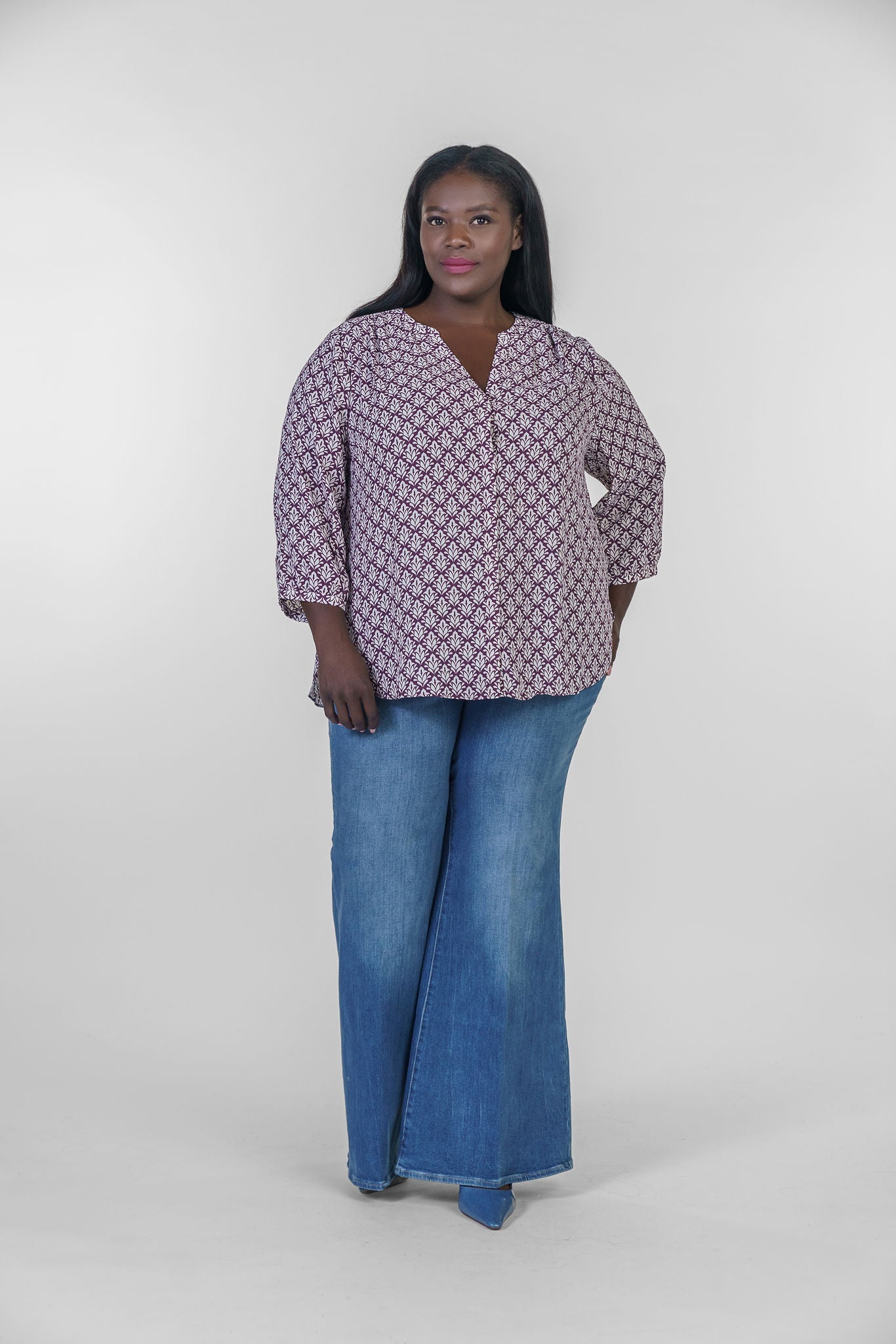 PINTUCK BLOUSE - Poplar Glen – AMOUR781