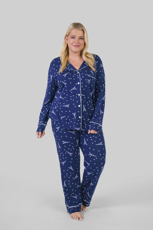  Kker Women Stitch Adult Animal Pajamas Set Winter Thick Warm  Flannel Pijamas Sleepwear (Color : 2521, Size : XL) : Clothing, Shoes &  Jewelry