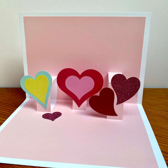 Handmade Valentine DIY card kit – Queen Fayzel