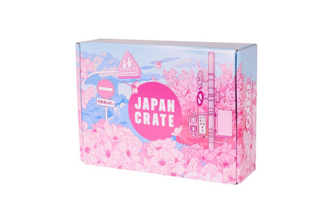 Cherry Blossom Crate Box Design