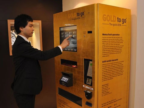 Gold Bar-Selling Machine