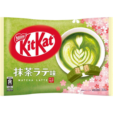 Kit Kat Matcha Latte キットカットミニ抹茶ラテ