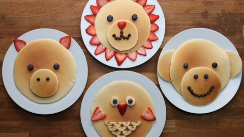 Animal-shaped Pancakes