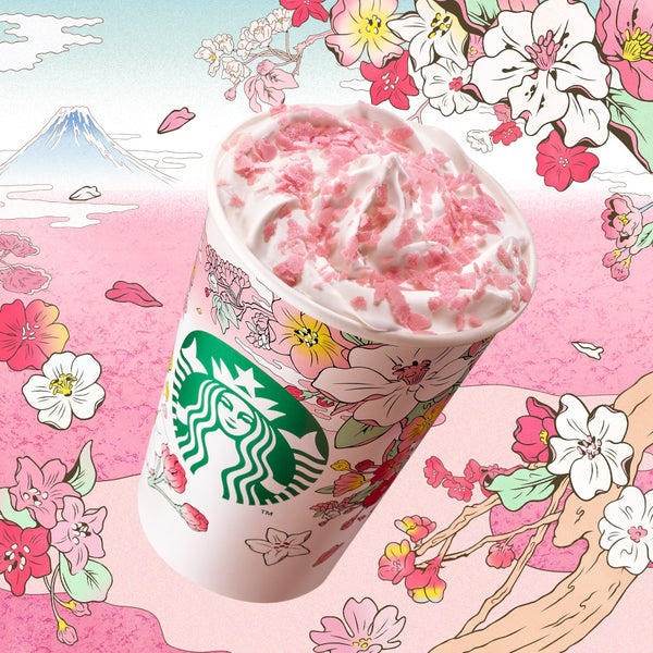 Starbucks 2024 Hanami Sakura Cream 花見 さくら クリーム