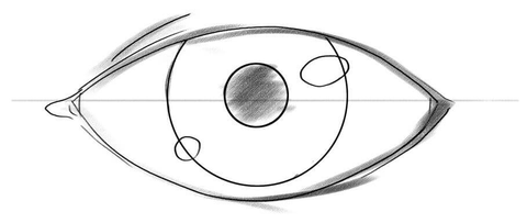 How to draw Kawaii eyes “KAWAII EYES #1” by Nats264 - Make better art