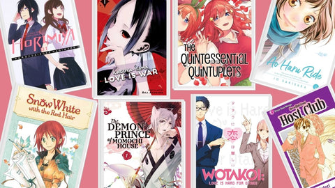 Romance and Interpersonal Relationships Manga Examples