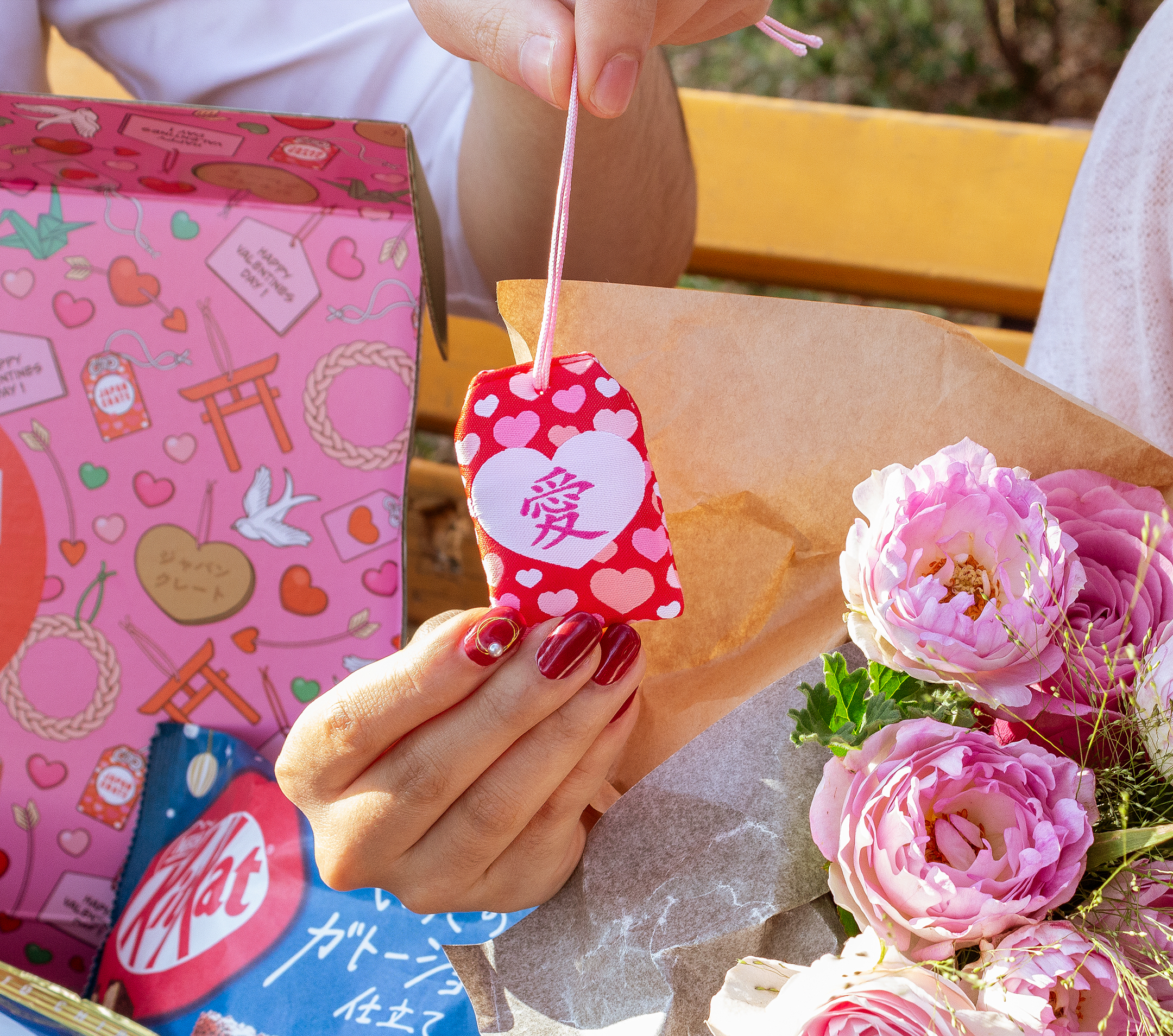 Each crate comes with a bonus omamori lucky charm to bring love to your life!