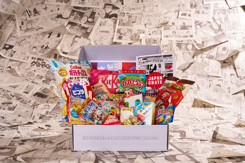 Manga Crate snacks by Japan Crate