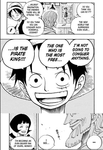 luffy's goal and motivation