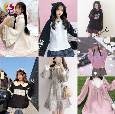 Image may contain: one or more people  Kids designer dresses, Kawaii  dress, Kawaii fashion outfits