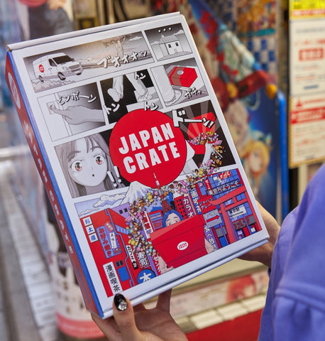The Manga Crate comes with a unique custom made design, representing the world of manga.