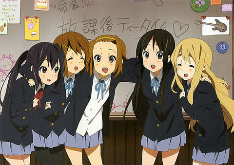 K-On!, is an example of recent kawaii anime