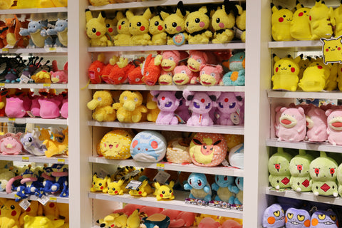 Kawaii Pokemon Merchandise in Tokyo