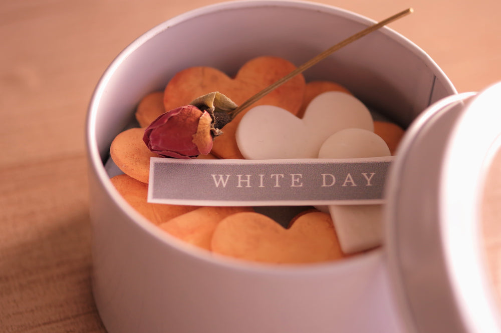 White Day in Japan is the day for men to offer gifts to their significant other.