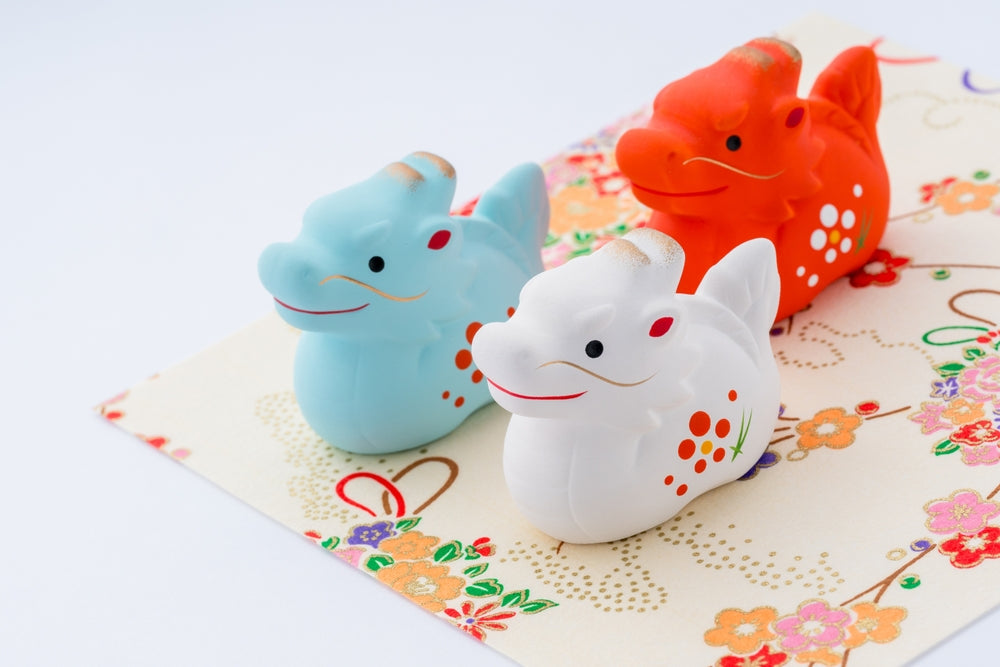 Get your own ceramic dragon omikuji with the Year of the Dragon crate