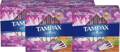 tampax radiant